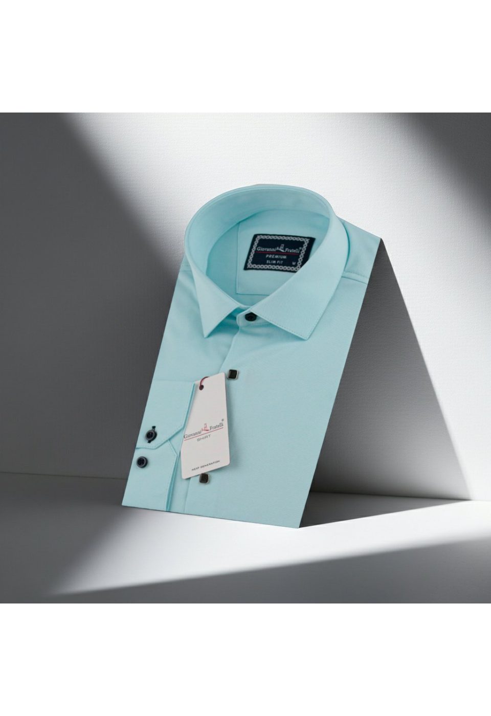 3031 CR SATIN 006 Slim Fit Uzun Kol Düz Renk Saten Erkek Gömlek 3GMK313031006 - Giovanni Fratelli