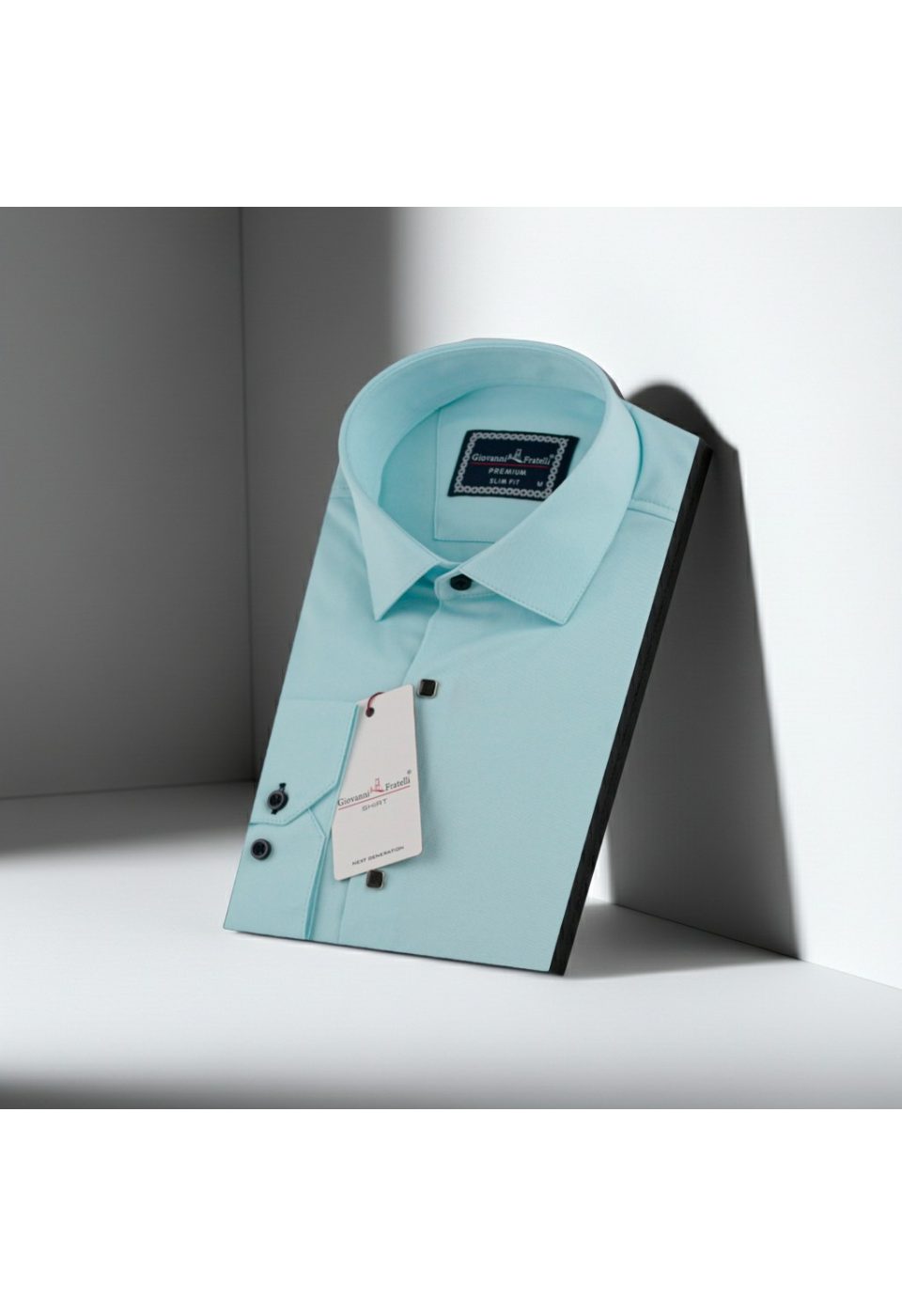 3031 CR SATIN 006 Slim Fit Uzun Kol Düz Renk Saten Erkek Gömlek 3GMK313031006 - Giovanni Fratelli