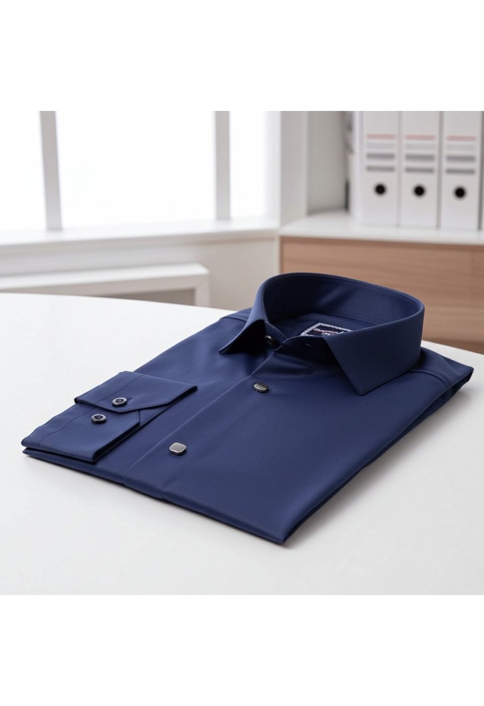 Slim Fit Uzun Kol Düz Renk Saten Erkek Gömlek 3GMK313031007 - Giovanni Fratelli