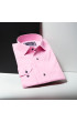 Slim Fit Uzun Kol Düz Renk Saten Erkek Gömlek 3GMK313031008