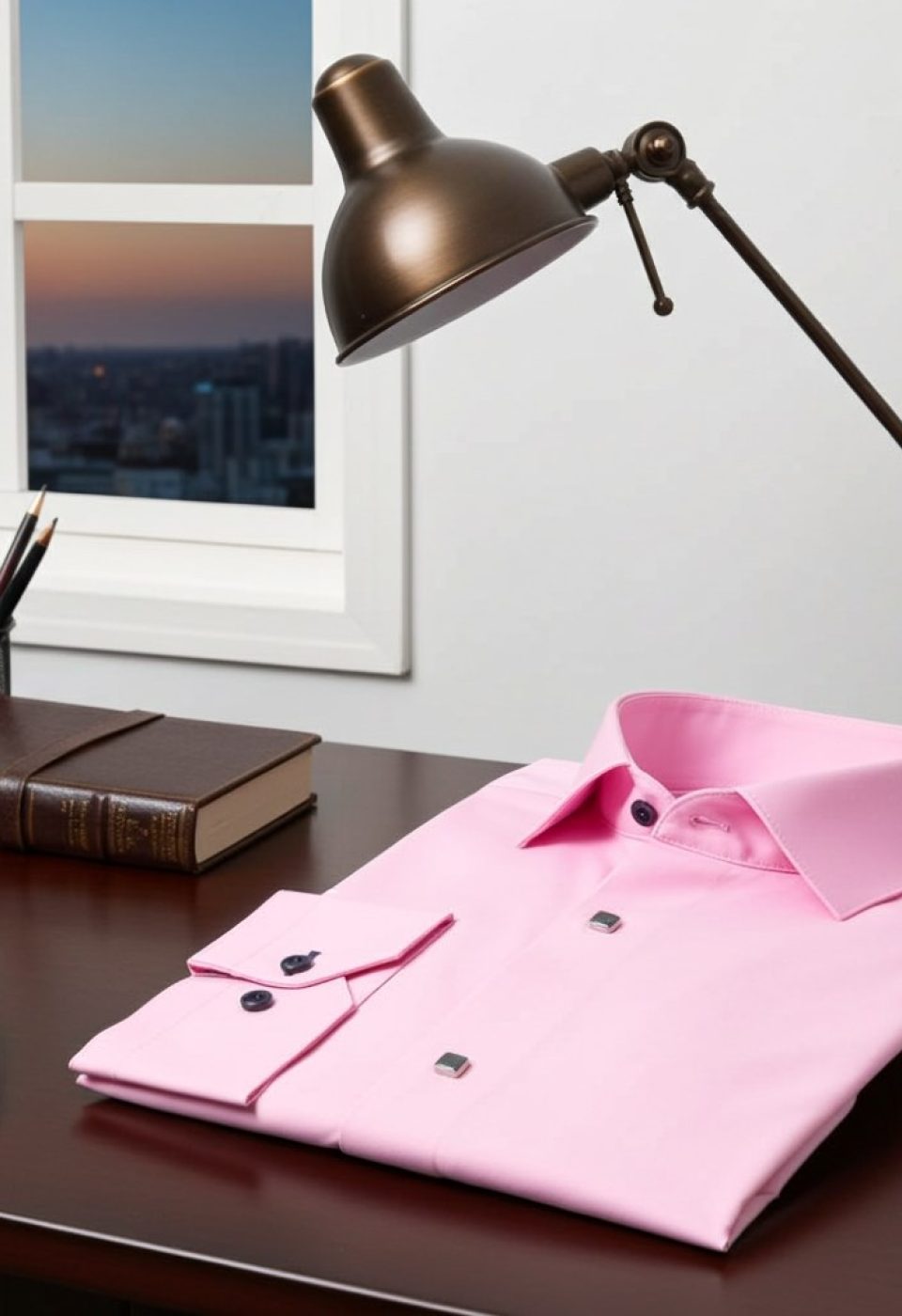 3031 CR SATIN 008 Slim Fit Uzun Kol Düz Renk Saten Erkek Gömlek 3GMK313031008 - Giovanni Fratelli