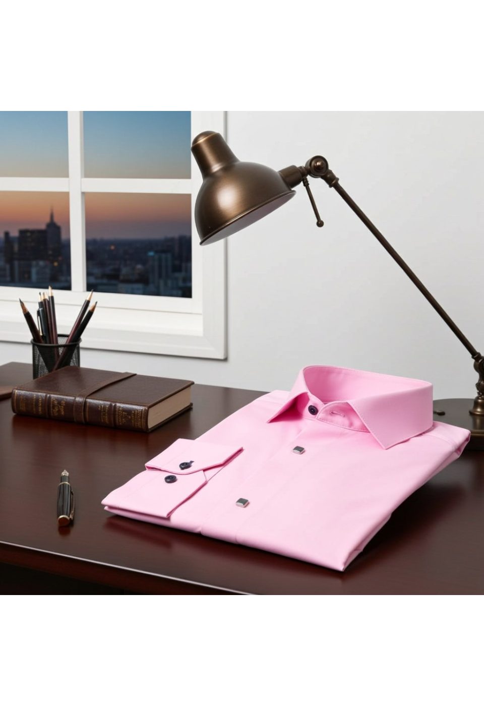 3031 CR SATIN 008 Slim Fit Uzun Kol Düz Renk Saten Erkek Gömlek 3GMK313031008 - Giovanni Fratelli