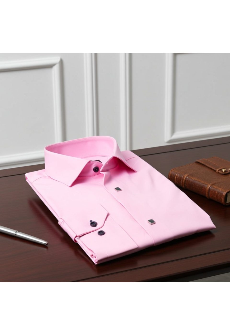3031 CR SATIN 008 Slim Fit Uzun Kol Düz Renk Saten Erkek Gömlek 3GMK313031008 - Giovanni Fratelli