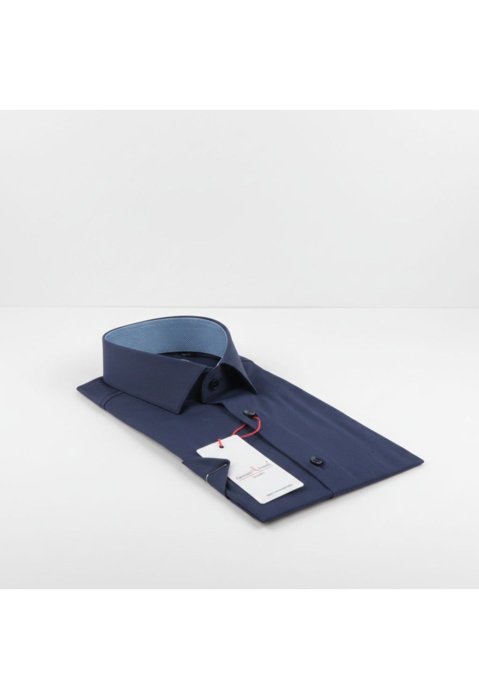 3032 CR K SATIN 004 Slim Fit Kısa Kol Düz Renk Saten Erkek Gömlek 3GMK333032004 - Giovanni Fratelli