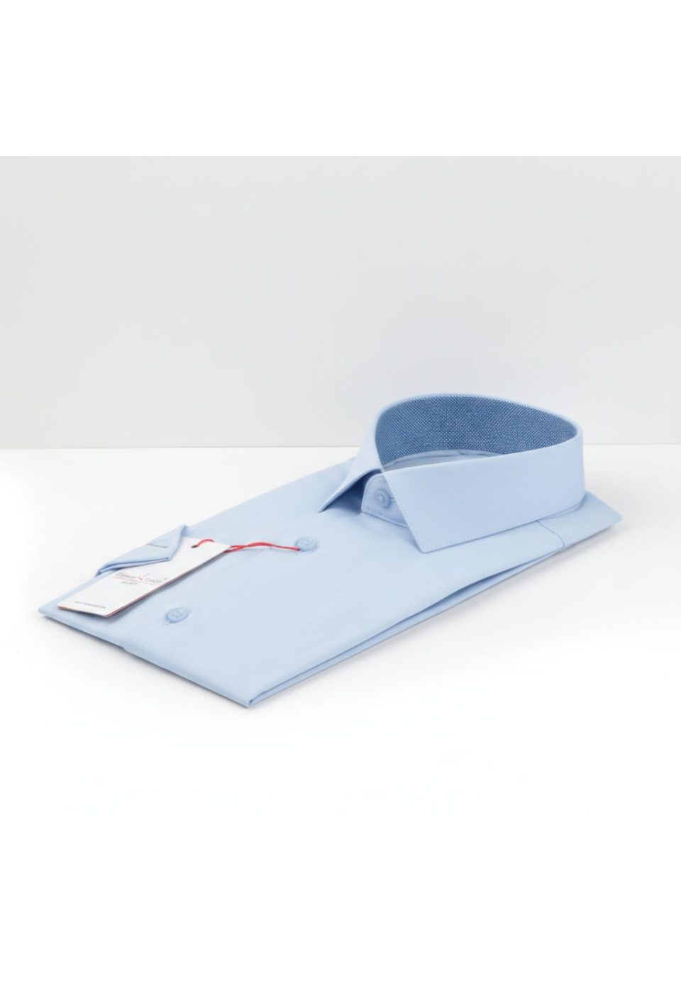 Slim Fit Kısa Kol Düz Renk Saten Erkek Gömlek 3GMK333032008 - Giovanni Fratelli