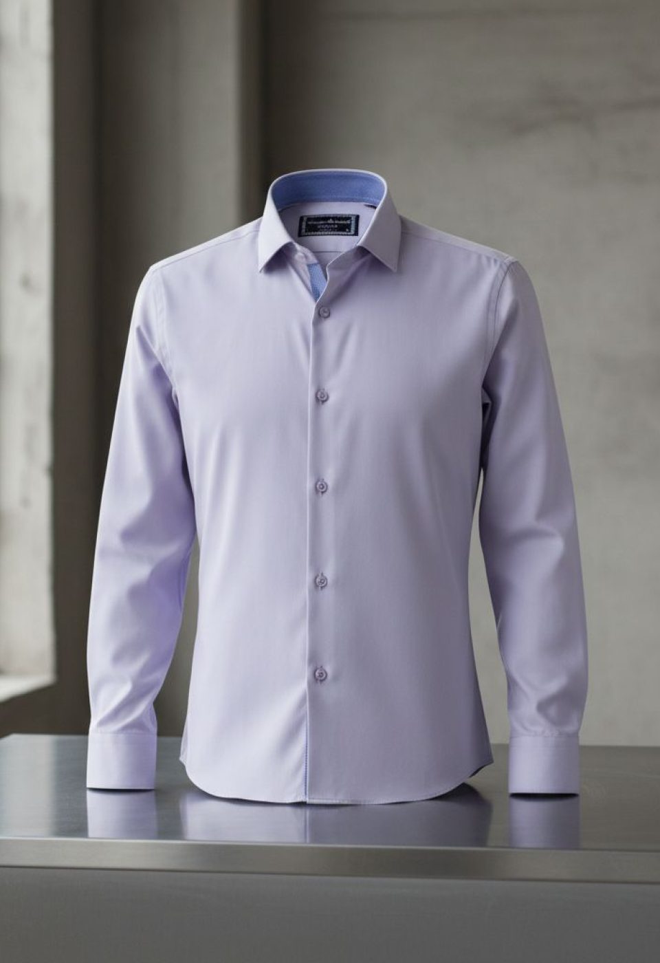 Slim Fit Uzun Kol Düz Renk Saten Erkek Gömlek 3GMK313032008 - Giovanni Fratelli