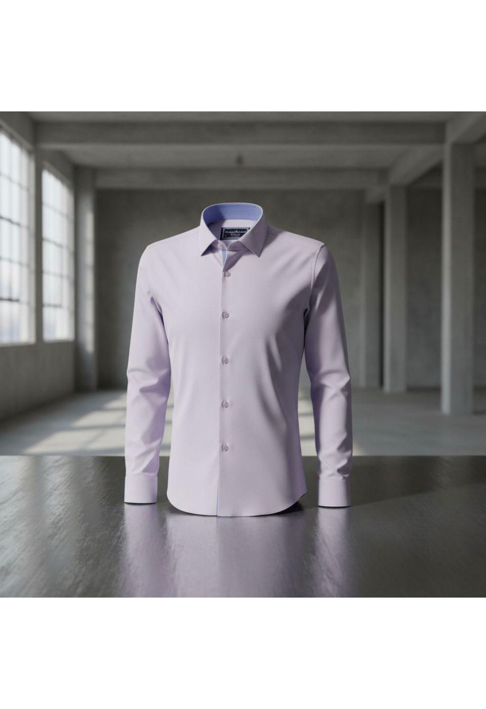 Slim Fit Uzun Kol Düz Renk Saten Erkek Gömlek 3GMK313032008 - Giovanni Fratelli