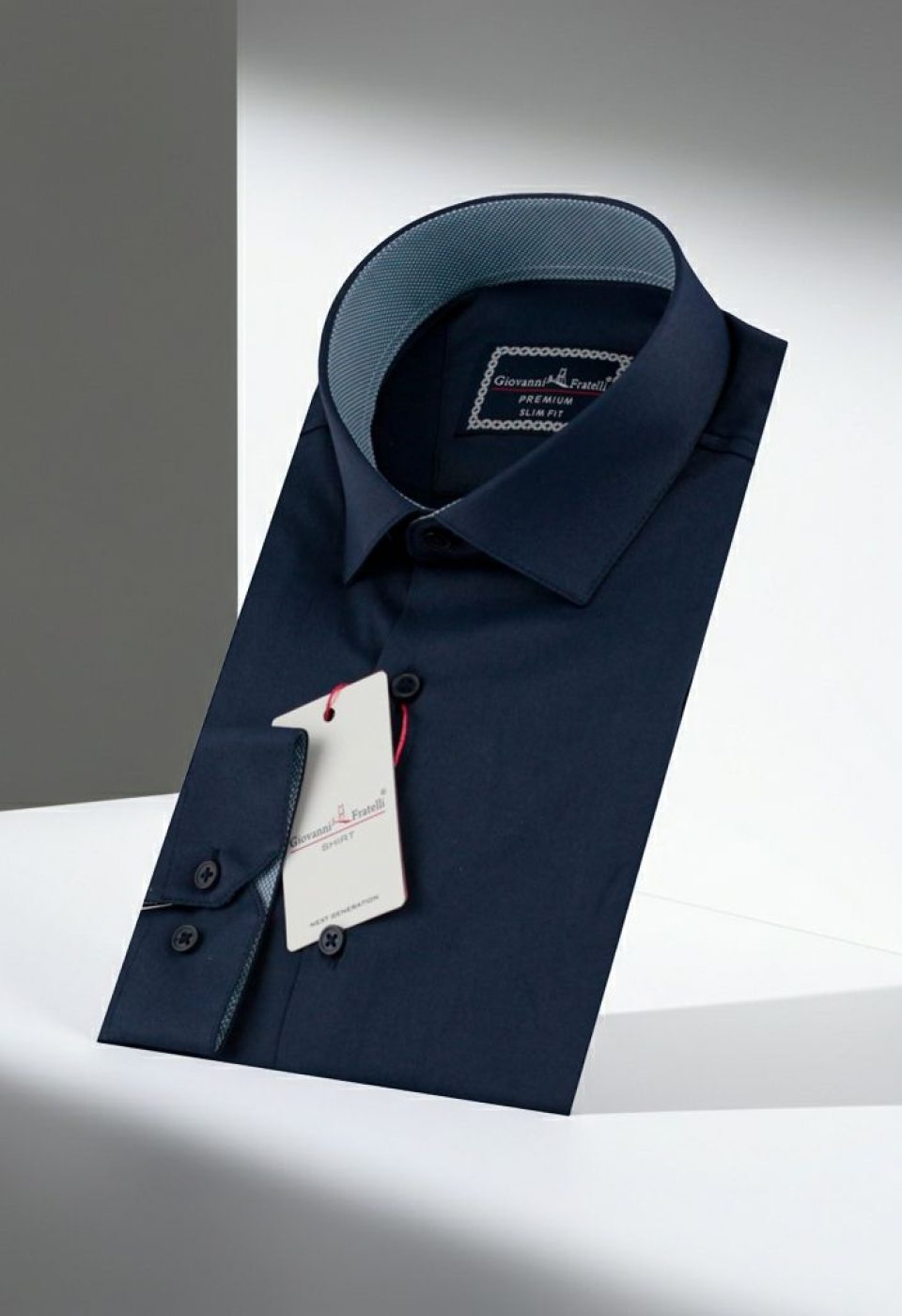 Slim Fit Uzun Kol Düz Renk Saten Erkek Gömlek 3GMK313032012