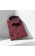 Slim Fit Uzun Kol Düz Renk Saten Erkek Gömlek 3GMK313032015