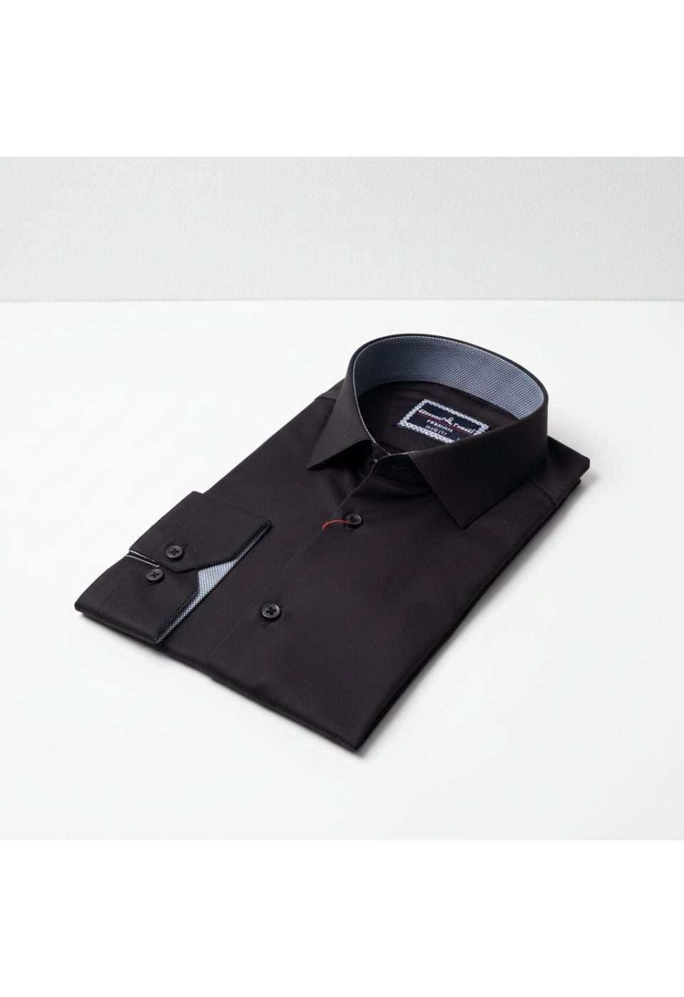 Slim Fit Uzun Kol Düz Renk Saten Erkek Gömlek 3GMK313032B16 - Giovanni Fratelli