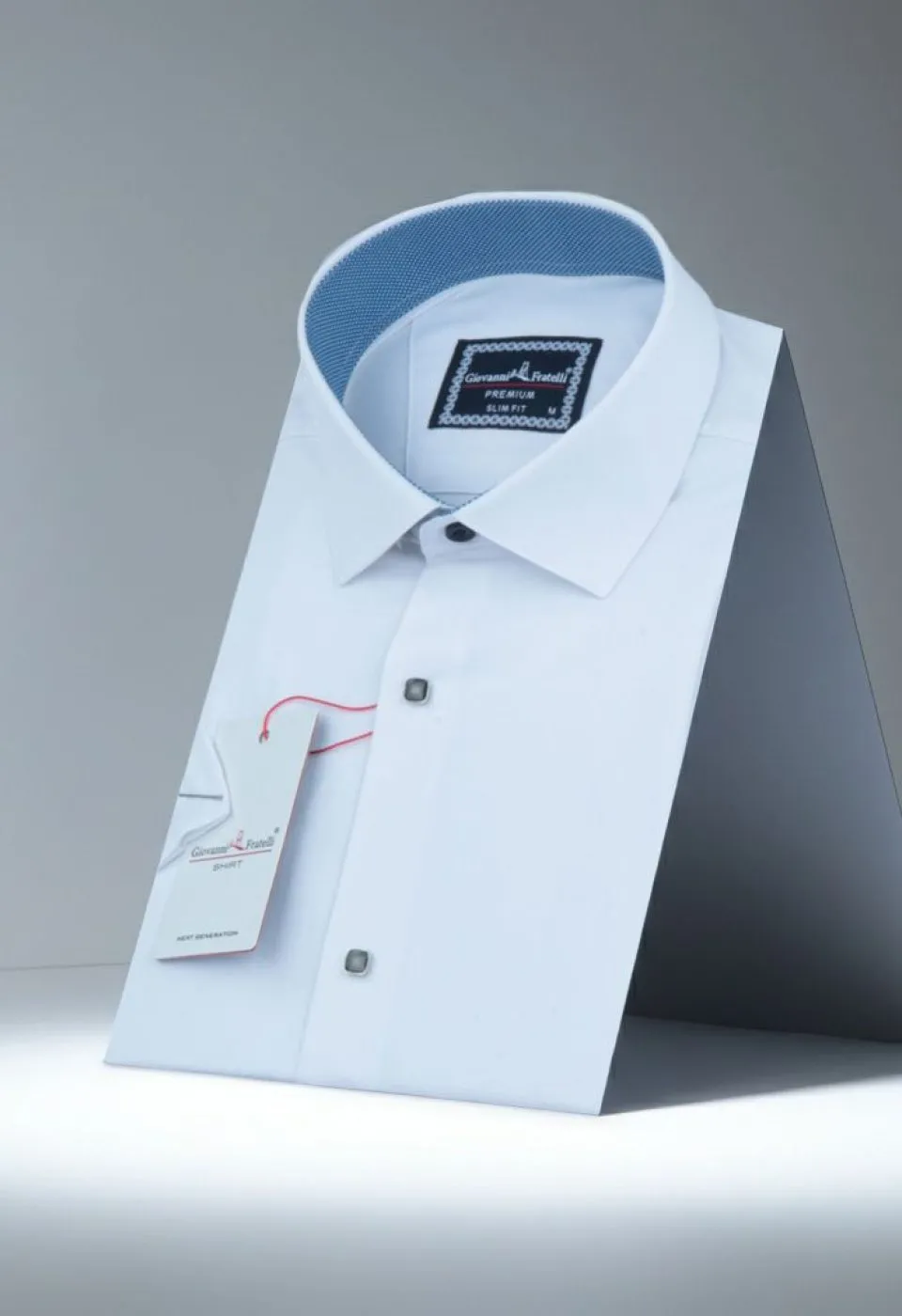 Slim Fit Kısa Kol Düz Renk Saten Erkek Gömlek 3GMK333033001 Slim Fit Kısa Kol Düz Renk Saten Erkek Gömlek 3GMK333033001