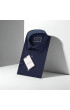Slim Fit Kısa Kol Düz Renk Saten Erkek Gömlek 3GMK333033010