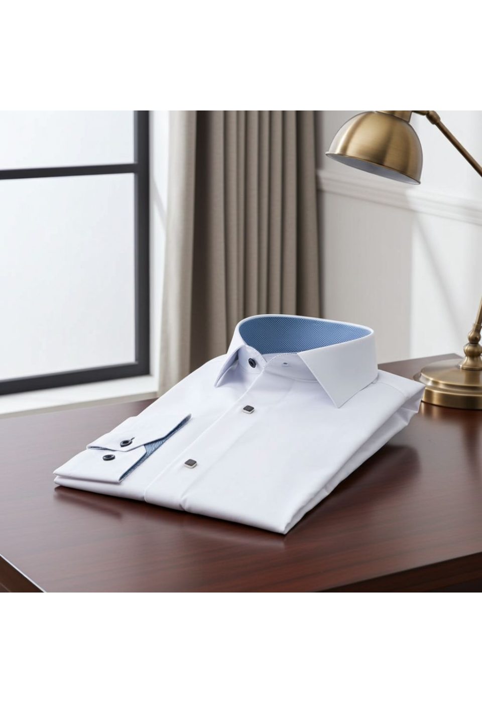 Slim Fit Uzun Kol Düz Renk Saten Erkek Gömlek 3GMK313033001 - Giovanni Fratelli