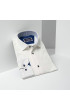Slim Fit Uzun Kol Düz Renk Saten Erkek Gömlek 3GMK313033002