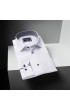 Slim Fit Uzun Kol Düz Renk Saten Erkek Gömlek 3GMK313033003