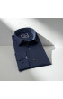 Slim Fit Uzun Kol Düz Renk Saten Erkek Gömlek 3GMK313033010