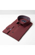 Slim Fit Uzun Kol Düz Renk Saten Erkek Gömlek 3GMK313033013