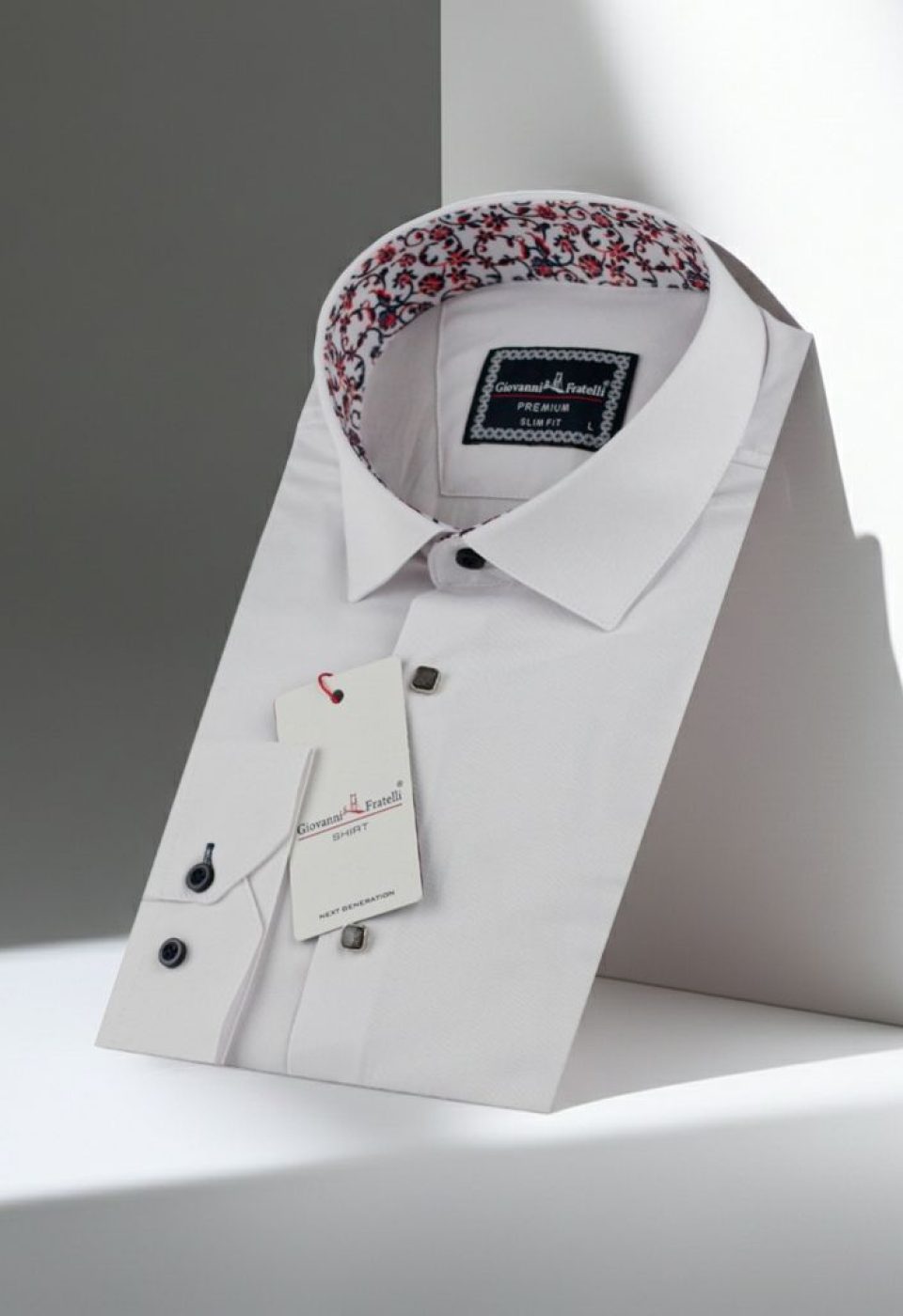 Slim Fit Uzun Kol Düz Renk Saten Erkek Gömlek 3GMK313033019
