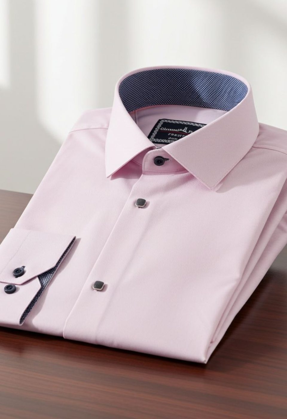 Slim Fit Uzun Kol Düz Renk Saten Erkek Gömlek 3GMK313033027 - Giovanni Fratelli