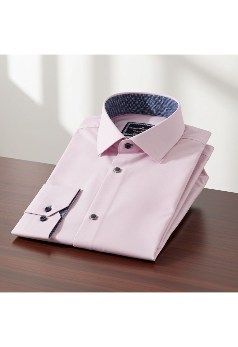 Slim Fit Uzun Kol Düz Renk Saten Erkek Gömlek 3GMK313033027 - Giovanni Fratelli