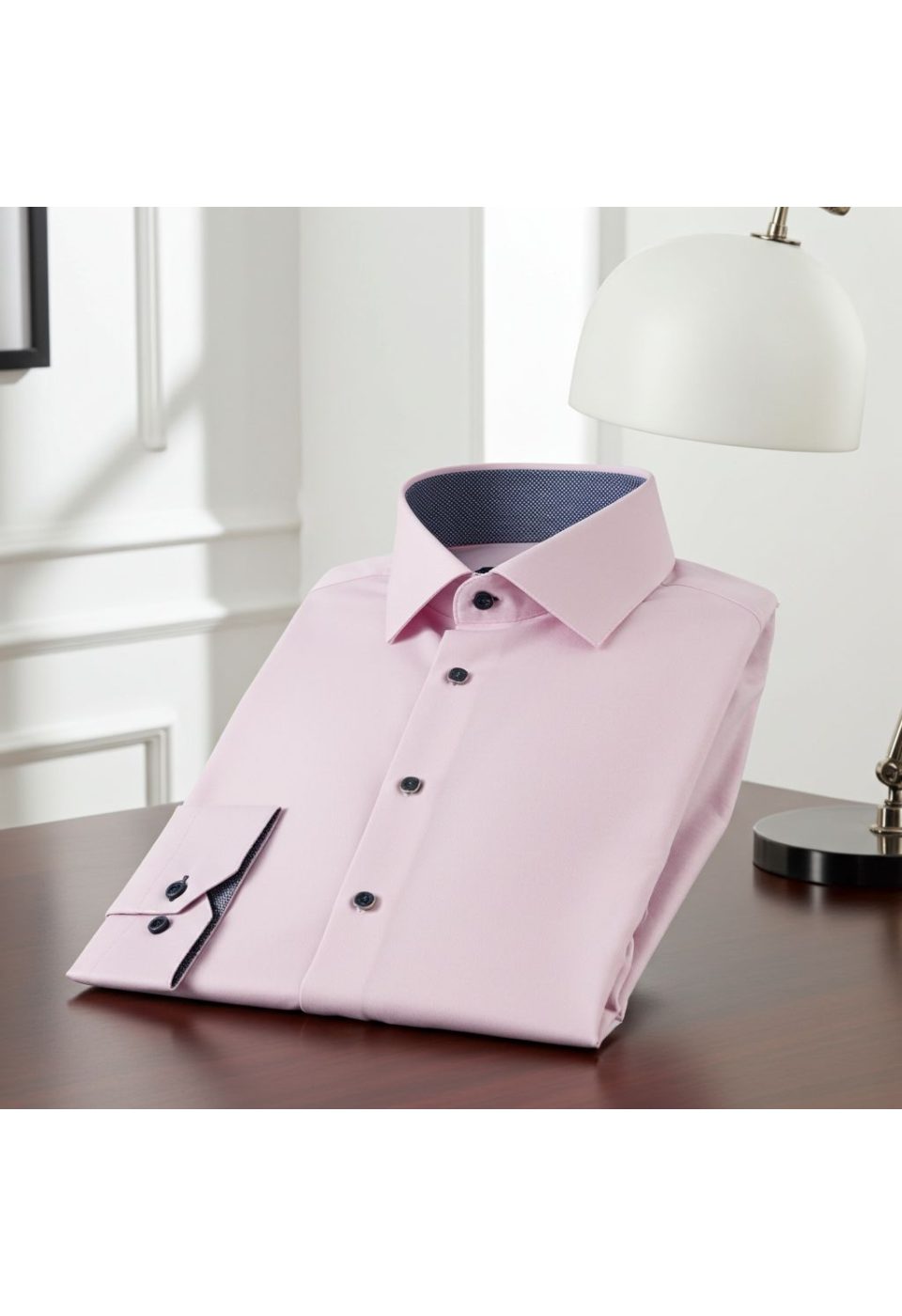 Slim Fit Uzun Kol Düz Renk Saten Erkek Gömlek 3GMK313033027 - Giovanni Fratelli