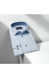 Slim Fit Uzun Kol Düz Renk Saten Erkek Gömlek 3GMK313033028