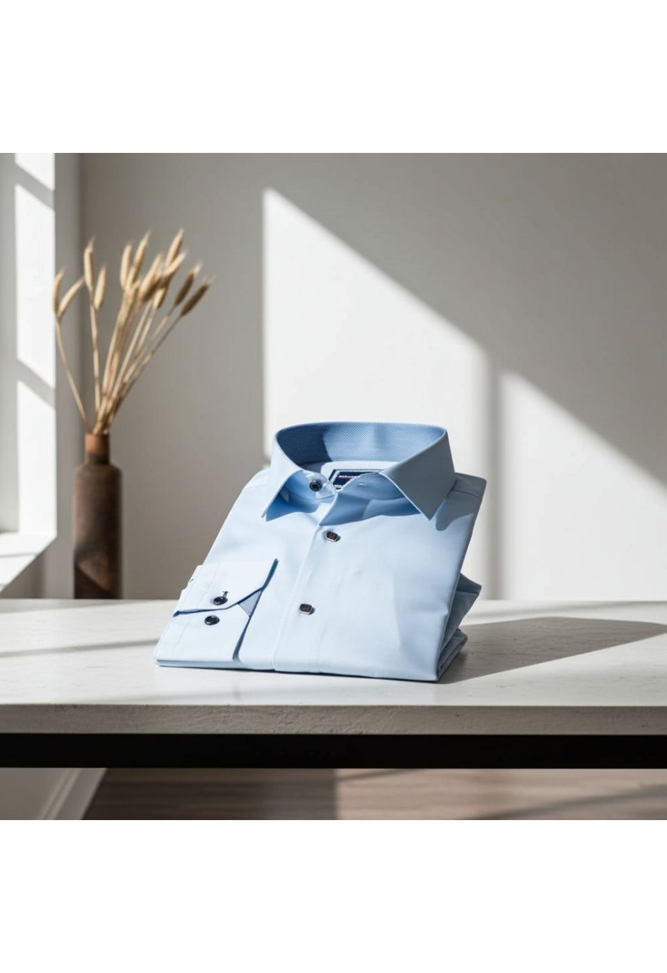 Slim Fit Uzun Kol Düz Renk Saten Erkek Gömlek 3GMK313033028 - Giovanni Fratelli