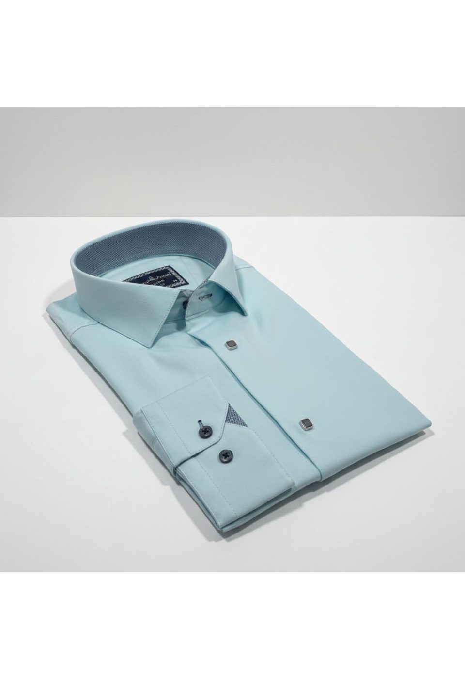 Slim Fit Uzun Kol Düz Renk Saten Erkek Gömlek 3GMK313033029 - Giovanni Fratelli