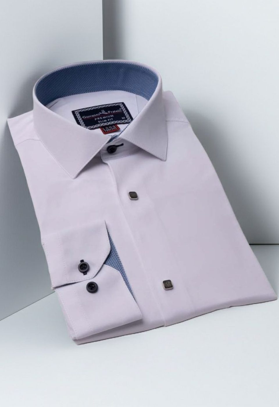 8 Drop Slim Fit Uzun Kol Düz Renk Saten Erkek Gömlek 3GMK313034001