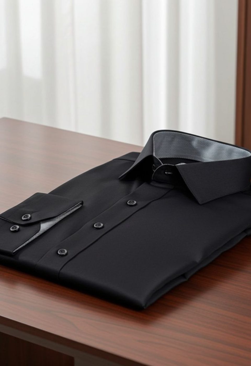 8 Drop Slim Fit Uzun Kol Düz Renk Saten Erkek Gömlek 3GMK313034003