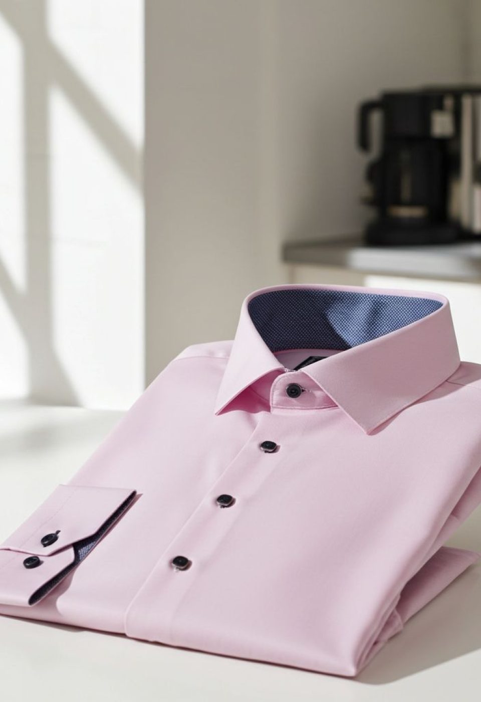 8 Drop Slim Fit Uzun Kol Düz Renk Saten Erkek Gömlek 3GMK313034027