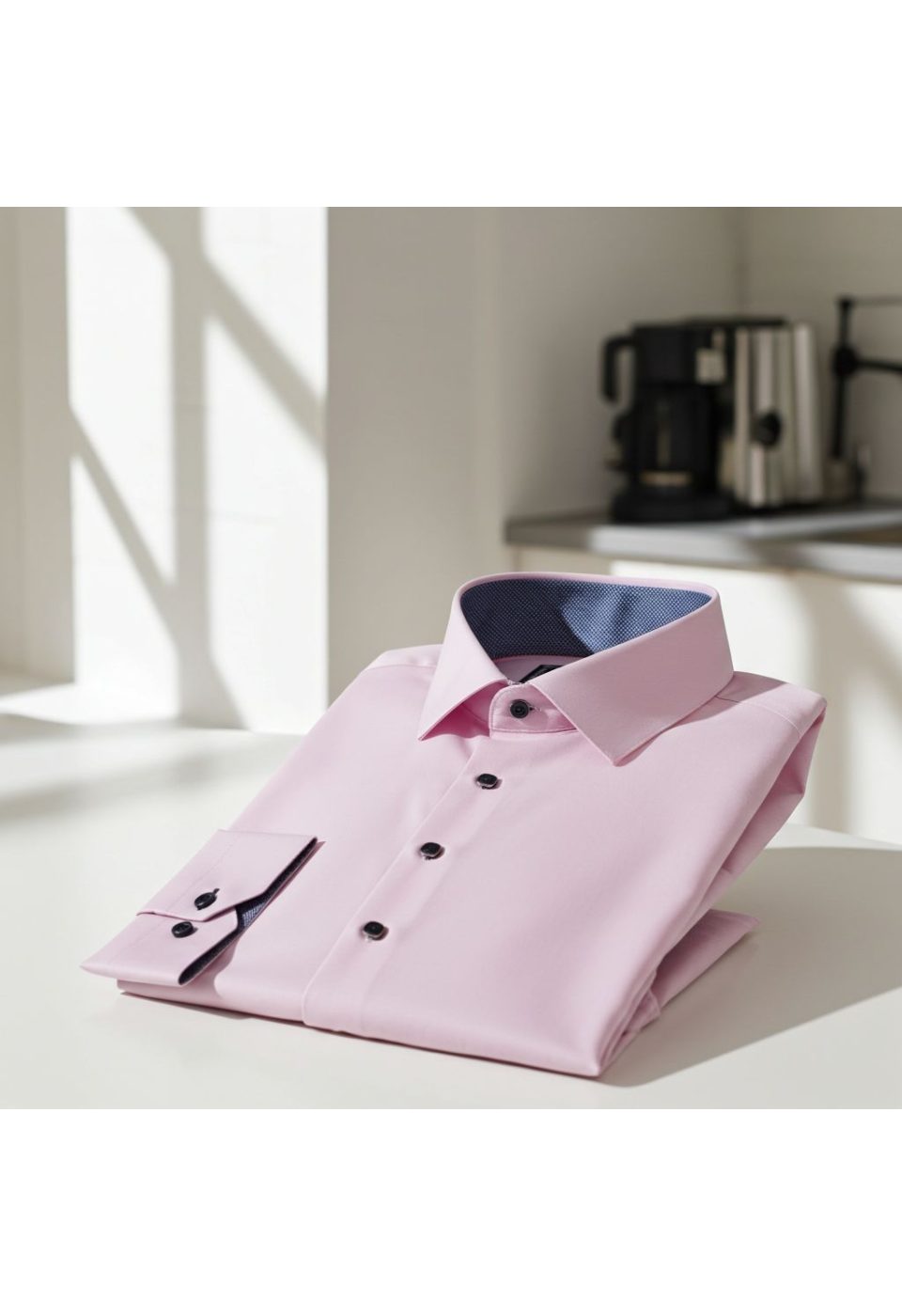 3034 CR 8 DROP SATIN 027 8 Drop Slim Fit Uzun Kol Düz Renk Saten Erkek Gömlek 3GMK313034027 - Giovanni Fratelli