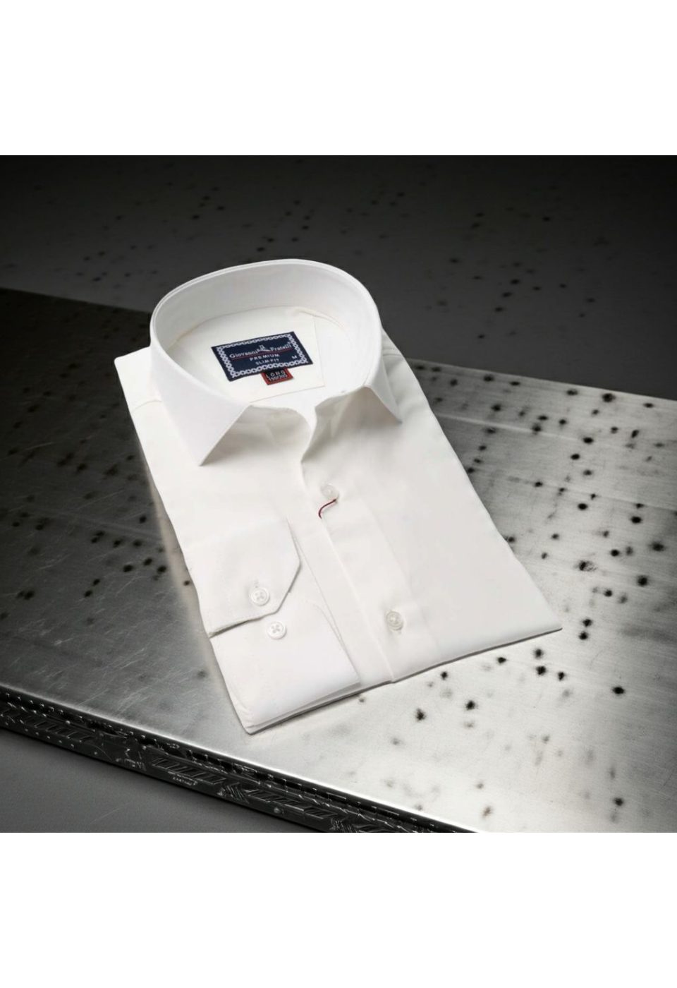 8 Drop Slim Fit Uzun Kol Düz Renk Saten Erkek Gömlek 3GMK313035002 - Giovanni Fratelli