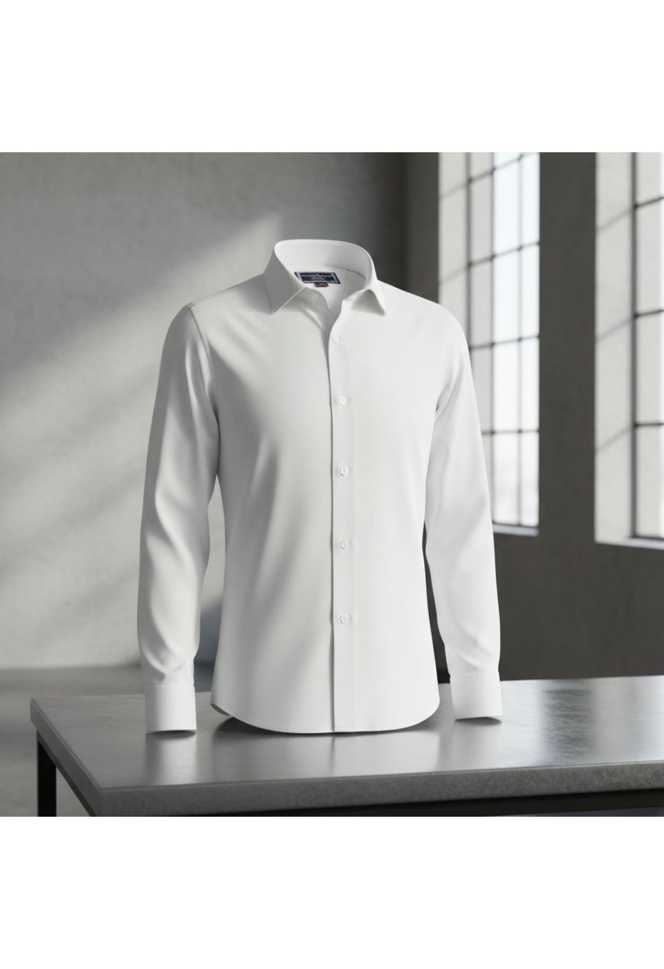 8 Drop Slim Fit Uzun Kol Düz Renk Saten Erkek Gömlek 3GMK313035002 - Giovanni Fratelli