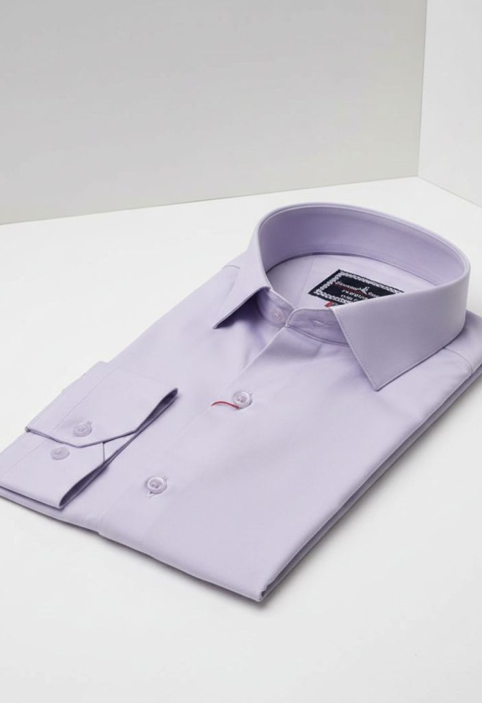 8 Drop Slim Fit Uzun Kol Düz Renk Saten Erkek Gömlek 3GMK313035004