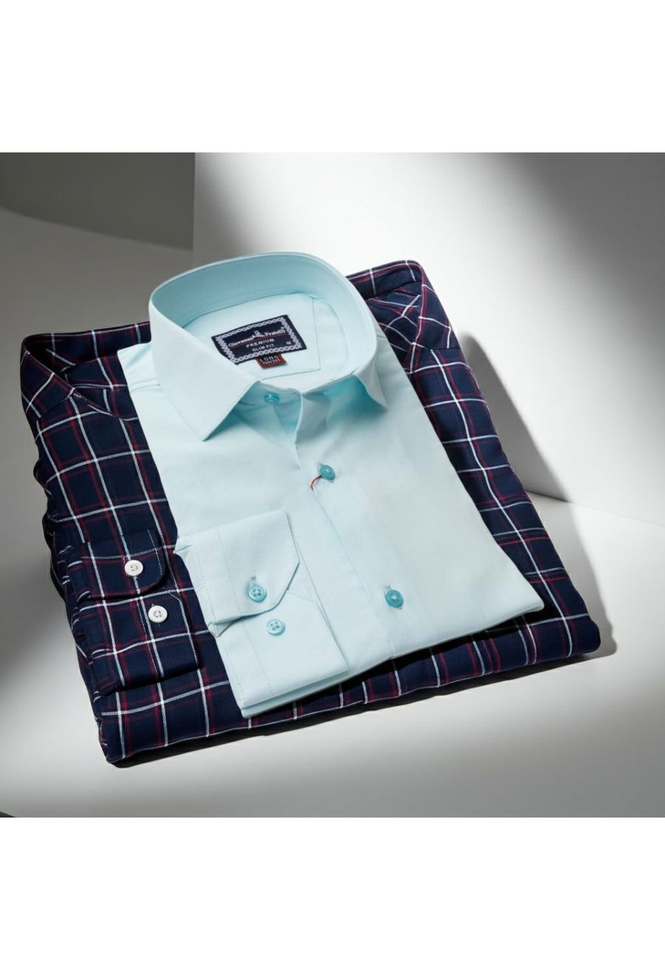 8 Drop Slim Fit Uzun Kol Düz Renk Saten Erkek Gömlek 3GMK313035005 - Giovanni Fratelli