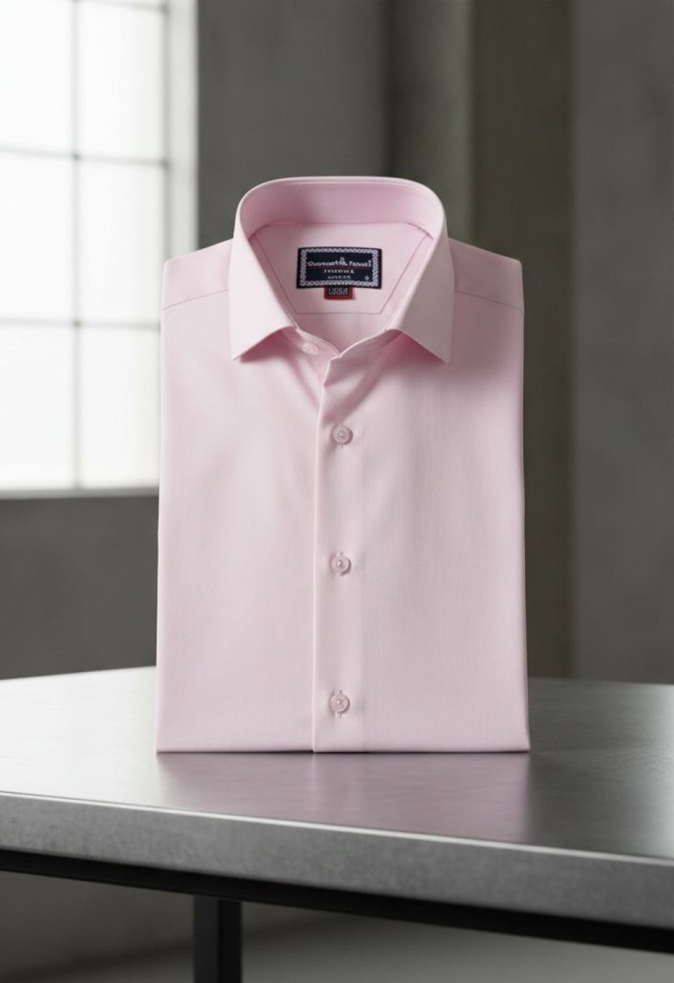 8 Drop Slim Fit Uzun Kol Düz Renk Saten Erkek Gömlek 3GMK313035007