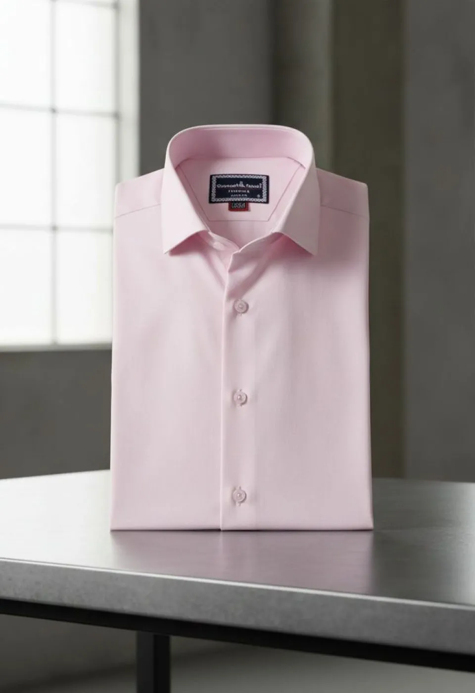 8 Drop Slim Fit Uzun Kol Düz Renk Saten Erkek Gömlek 3GMK313035007