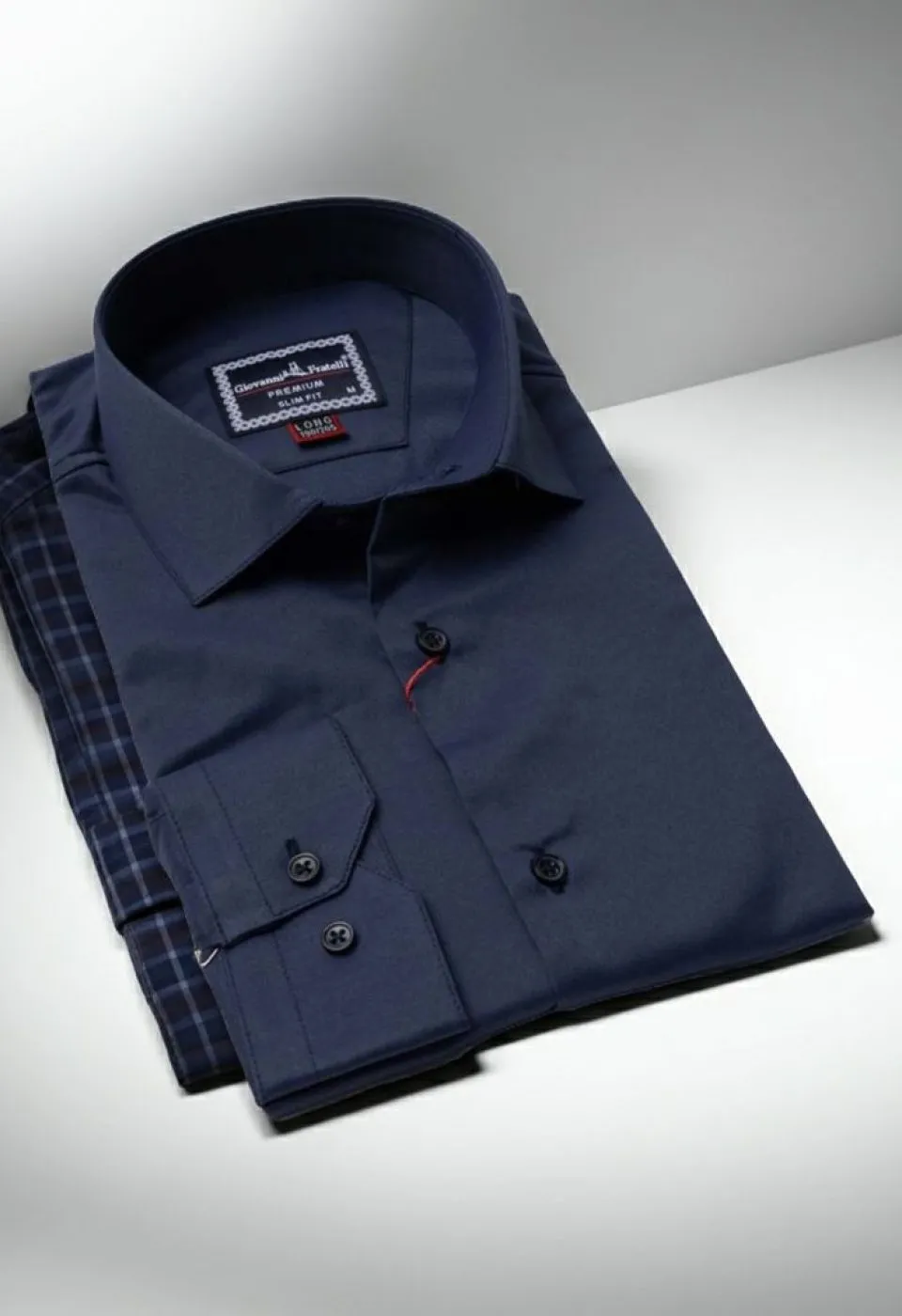 8 Drop Slim Fit Uzun Kol Düz Renk Saten Erkek Gömlek 3GMK313035010