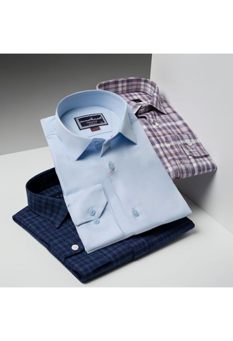 3035 CR 8 DROP SATIN 012 8 Drop Slim Fit Uzun Kol Düz Renk Saten Erkek Gömlek 3GMK313035012 - Giovanni Fratelli