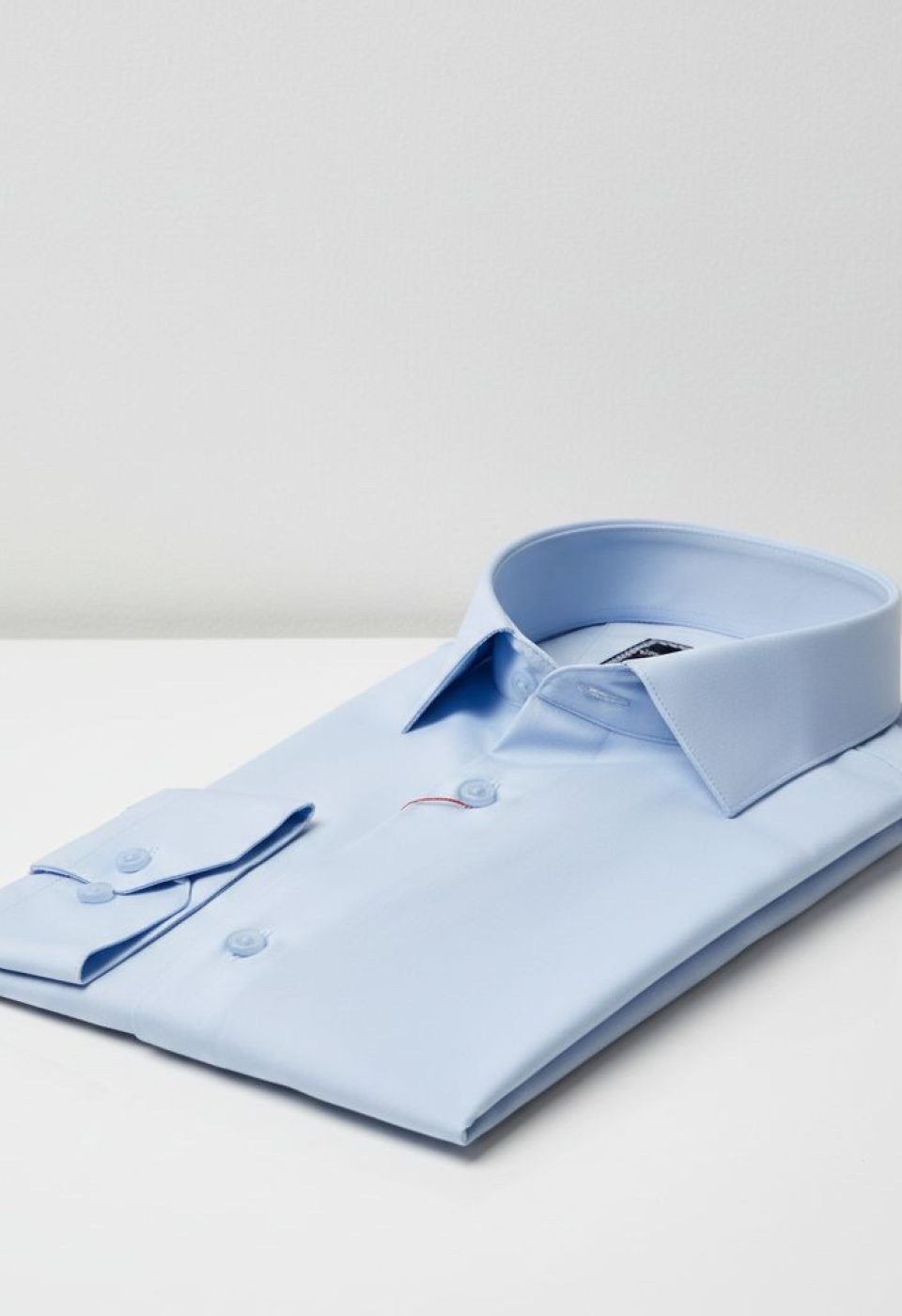 8 Drop Slim Fit Uzun Kol Düz Renk Saten Erkek Gömlek 3GMK313035012