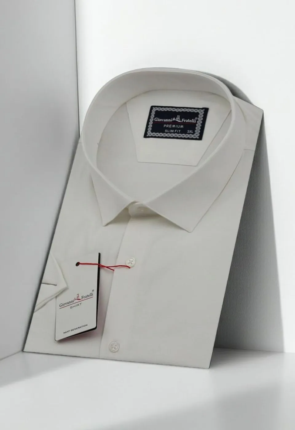 Büyük Beden Slim Fit Kısa Kol Düz Renk Erkek Gömlek 4GMK313036002 Büyük Beden Slim Fit Kısa Kol Düz Renk Erkek Gömlek 4GMK313036002