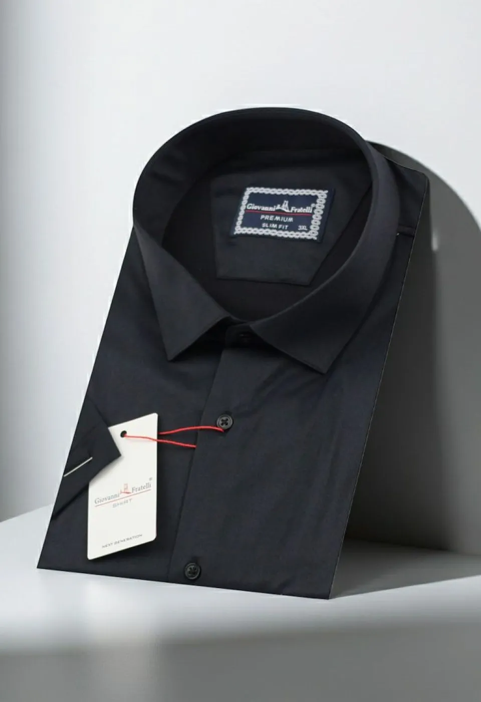 Büyük Beden Slim Fit Kısa Kol Düz Renk Erkek Gömlek 4GMK313036003 Büyük Beden Slim Fit Kısa Kol Düz Renk Erkek Gömlek 4GMK313036003
