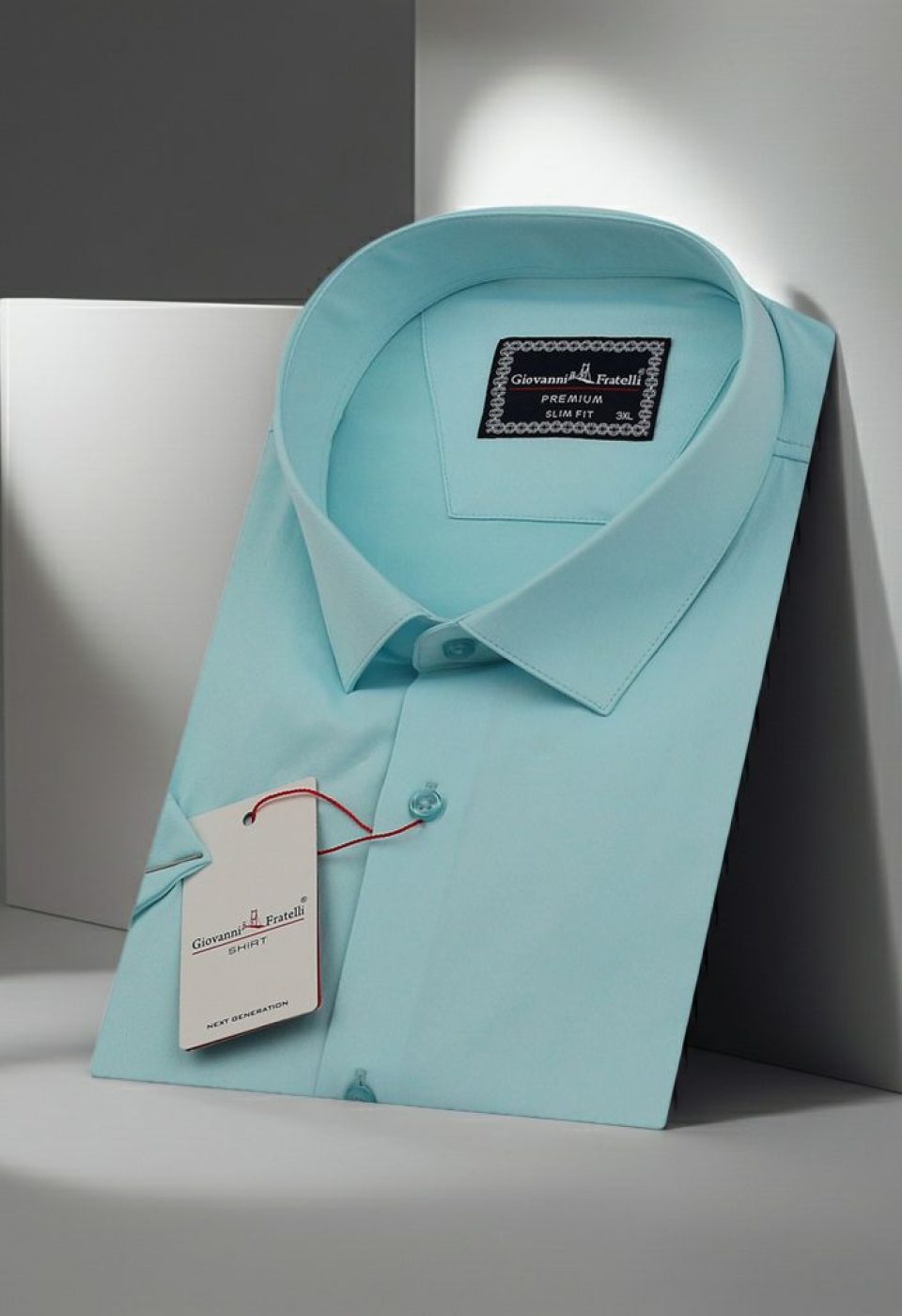 Büyük Beden Slim Fit Kısa Kol Düz Renk Erkek Gömlek 4GMK313036004 Büyük Beden Slim Fit Kısa Kol Düz Renk Erkek Gömlek 4GMK313036004