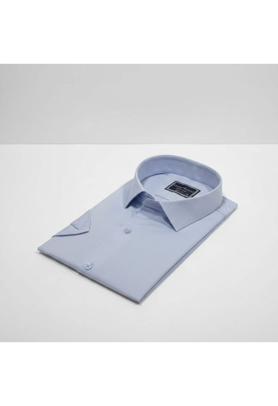 Büyük Beden Slim Fit Kısa Kol Düz Renk Erkek Gömlek 4GMK313036005 - Giovanni Fratelli