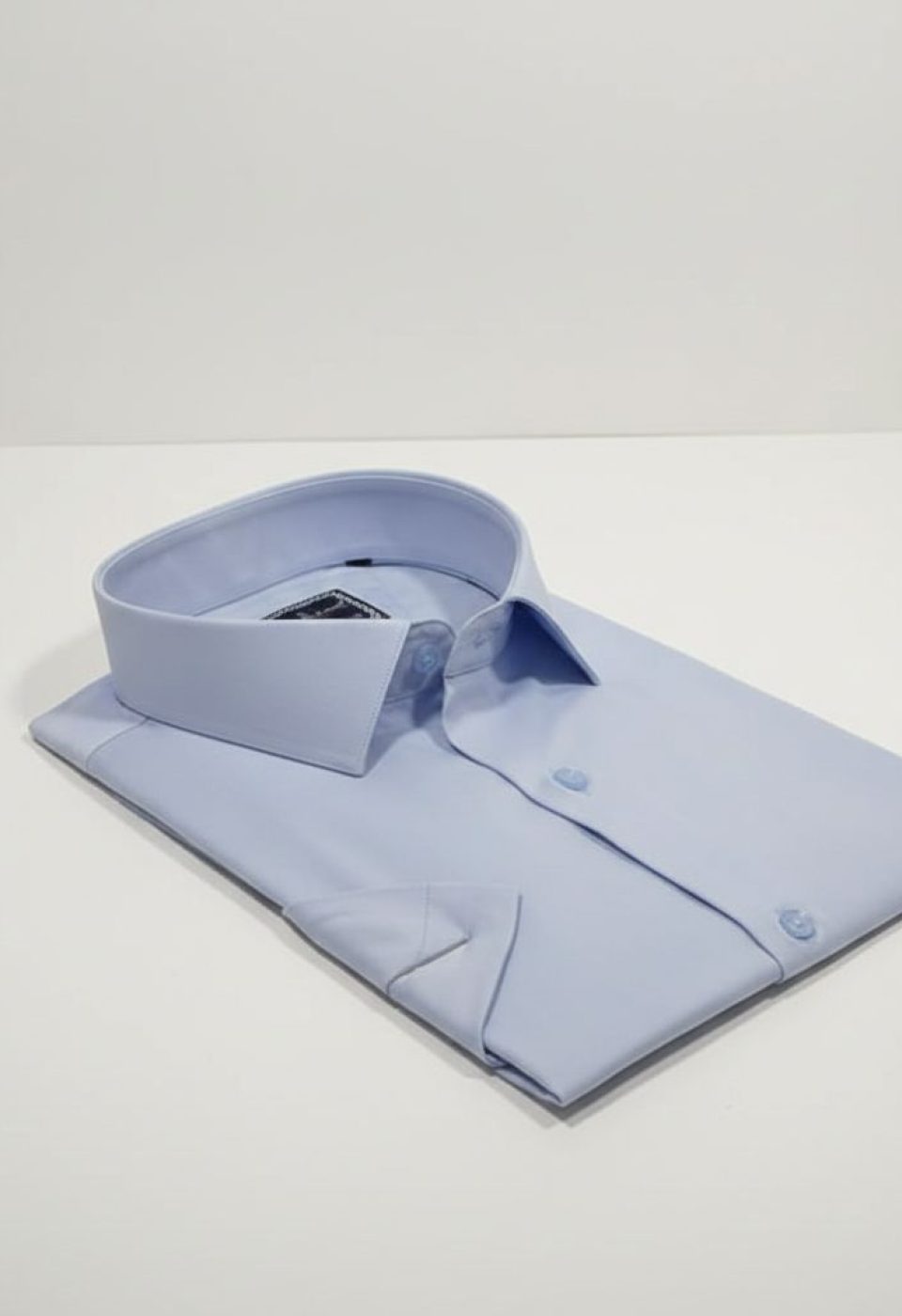 Büyük Beden Slim Fit Kısa Kol Düz Renk Erkek Gömlek 4GMK313036005 - Giovanni Fratelli