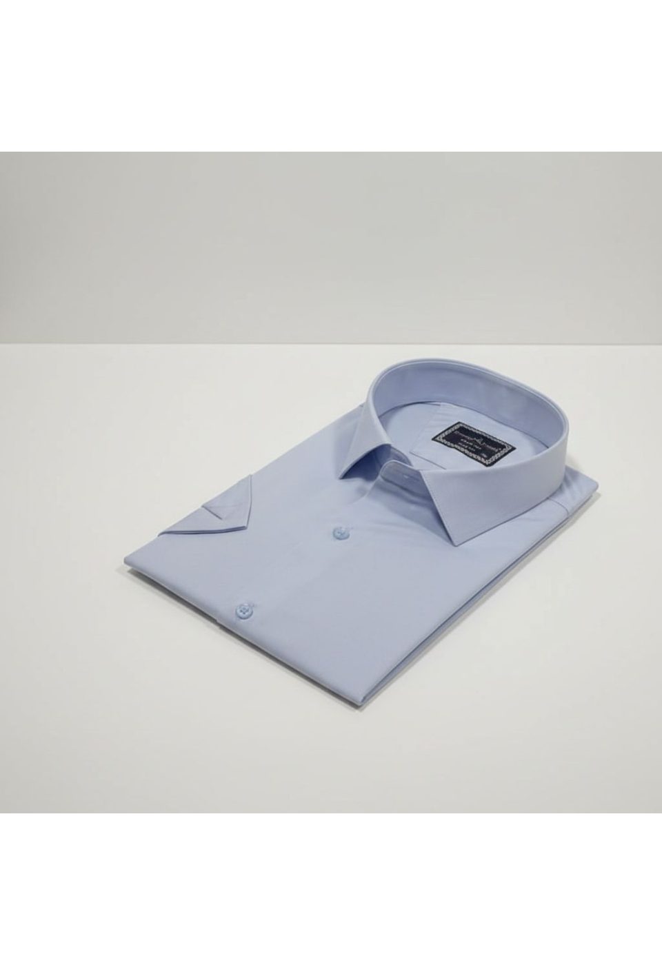 Büyük Beden Slim Fit Kısa Kol Düz Renk Erkek Gömlek 4GMK313036005 - Giovanni Fratelli