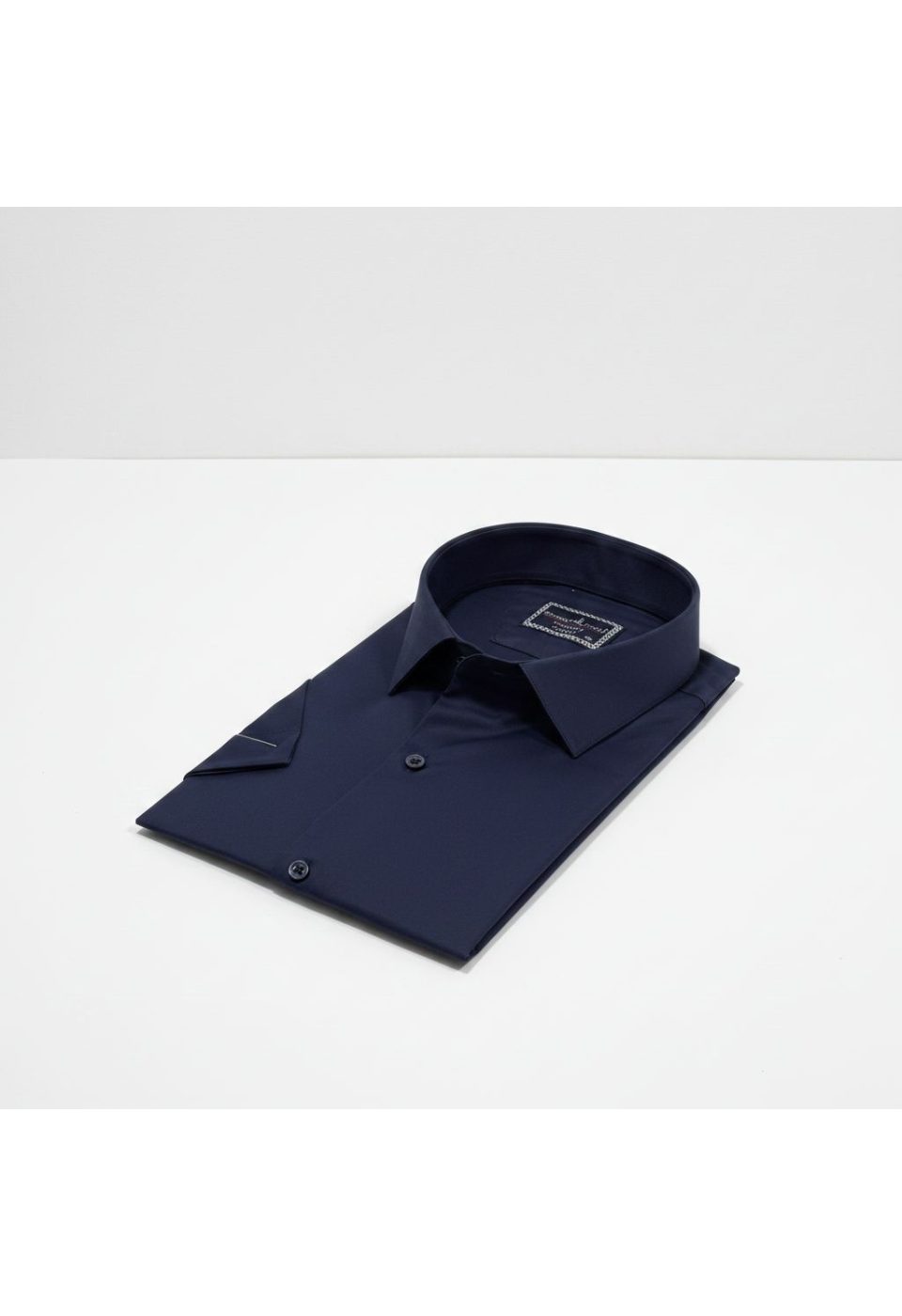 Büyük Beden Slim Fit Kısa Kol Düz Renk Erkek Gömlek 4GMK313036007 - Giovanni Fratelli