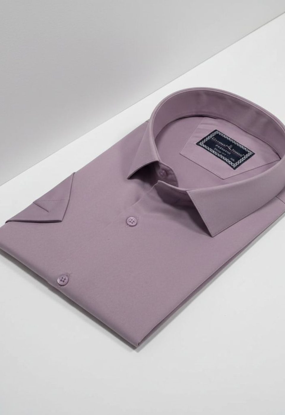 Büyük Beden Slim Fit Kısa Kol Düz Renk Erkek Gömlek 4GMK313036012 Büyük Beden Slim Fit Kısa Kol Düz Renk Erkek Gömlek 4GMK313036012