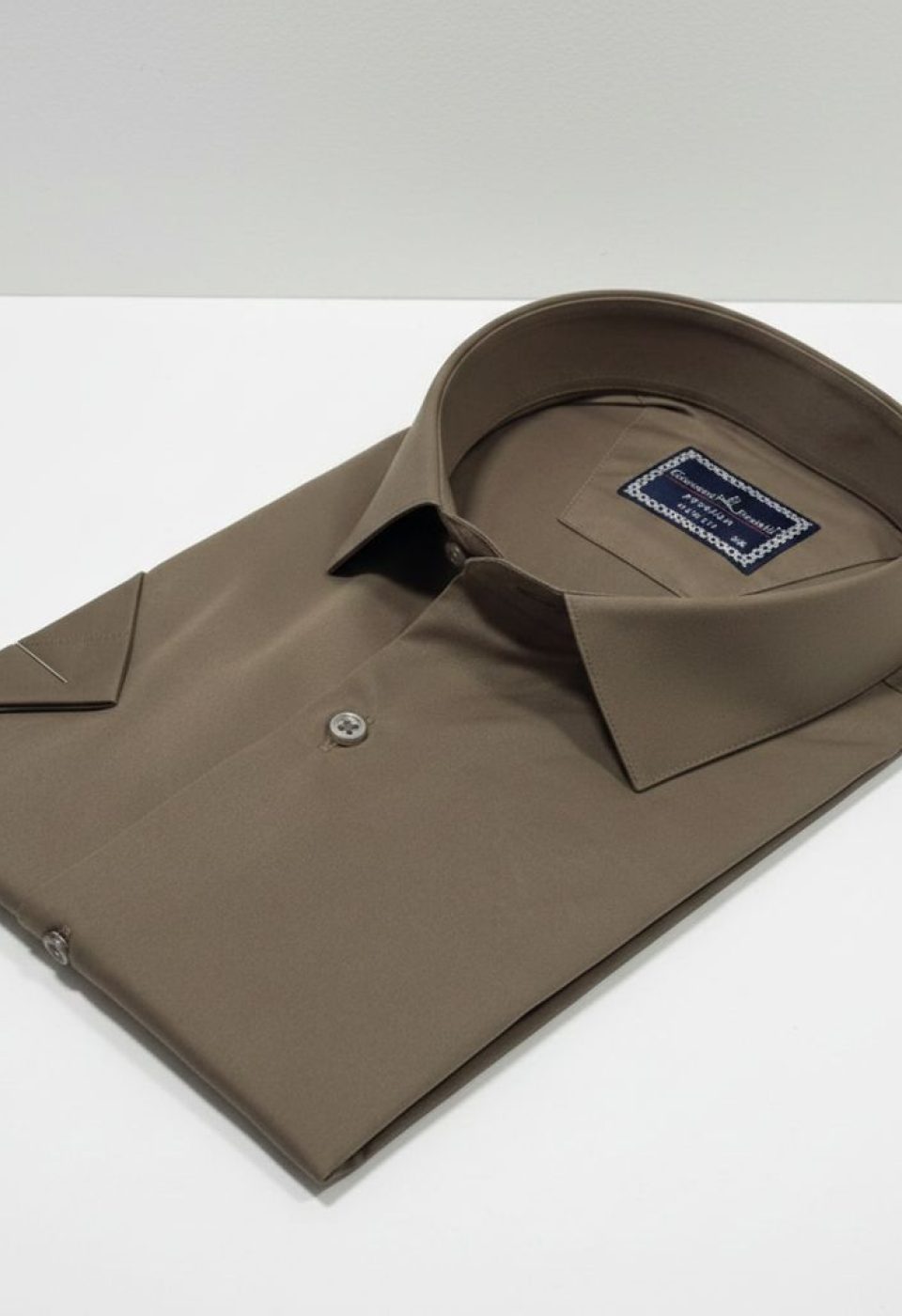 Büyük Beden Slim Fit Kısa Kol Düz Renk Erkek Gömlek 4GMK313036016 Büyük Beden Slim Fit Kısa Kol Düz Renk Erkek Gömlek 4GMK313036016